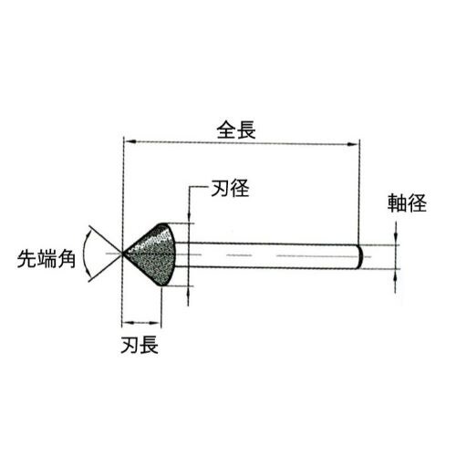 ダイヤモンドバー EA819DL−72