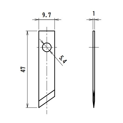 フリーホールソー替刃 EA827AR−11