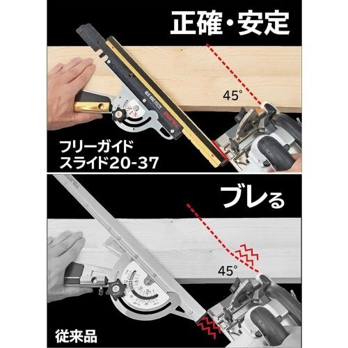 丸鋸用角度切り定規 EA851X−22