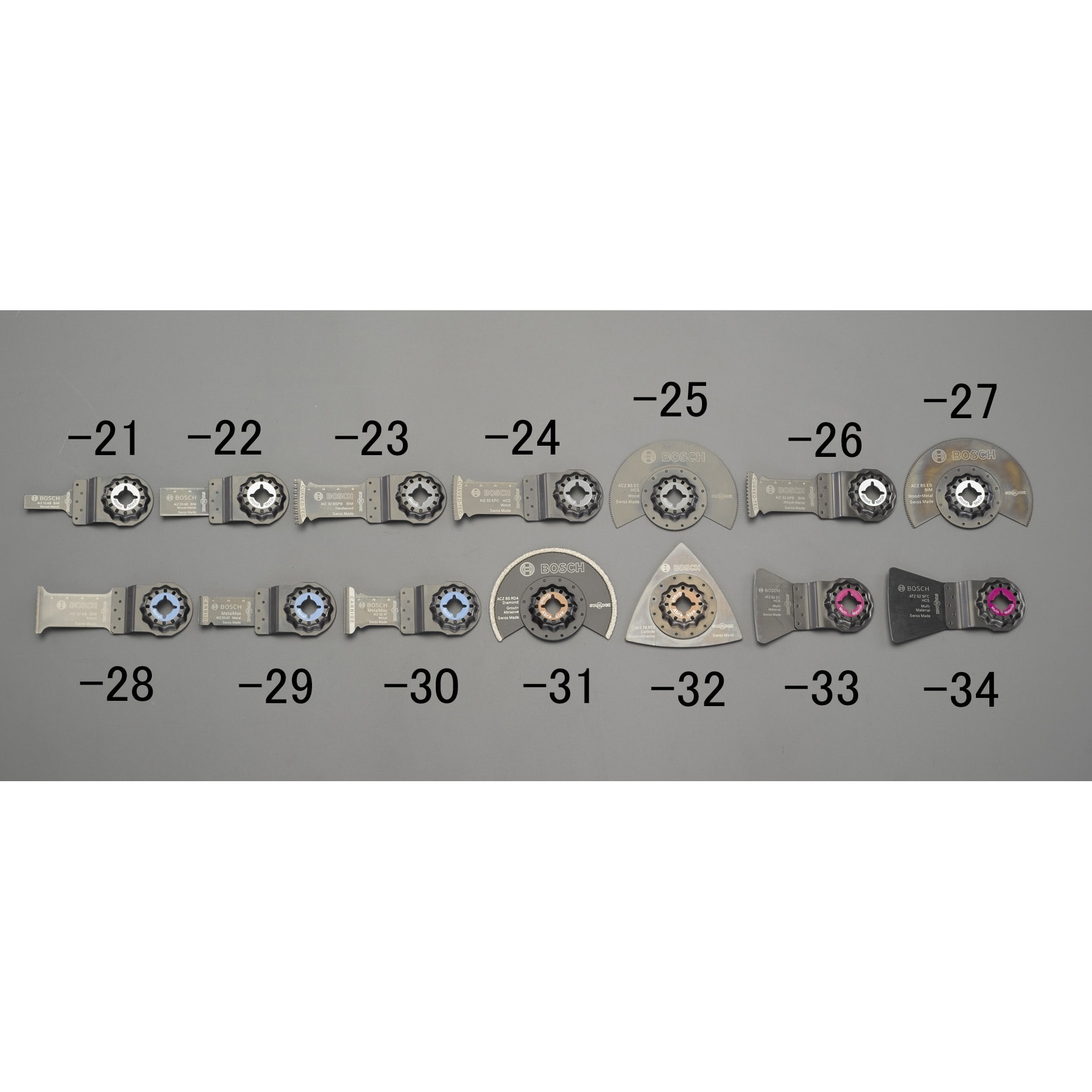 マルチツール用ブレード EA857DR−23