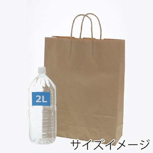 25チャームバッグ 2才 未晒無地 50枚×6束