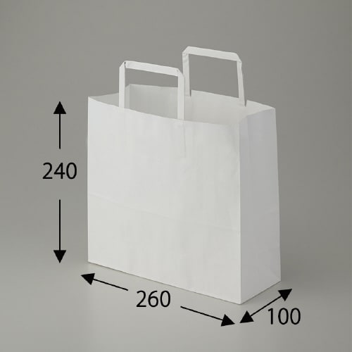 H25チャームバッグ 26−1 晒白無地 50枚×