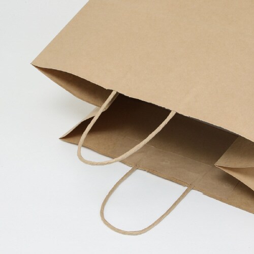 25チャームバッグ 38−4 未晒無地 50枚×4