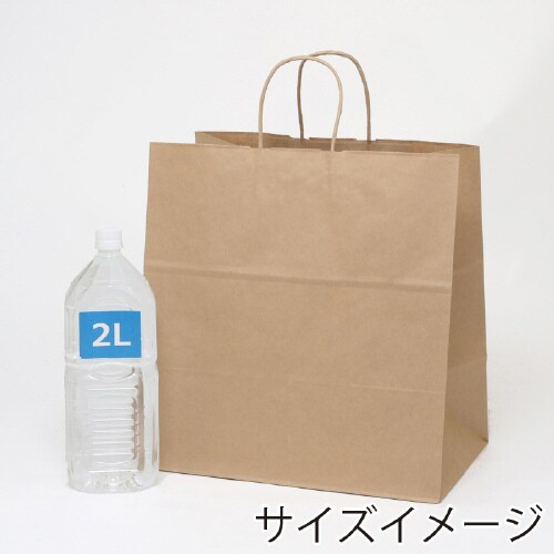 25チャームバッグ 38−4 未晒無地 50枚×4