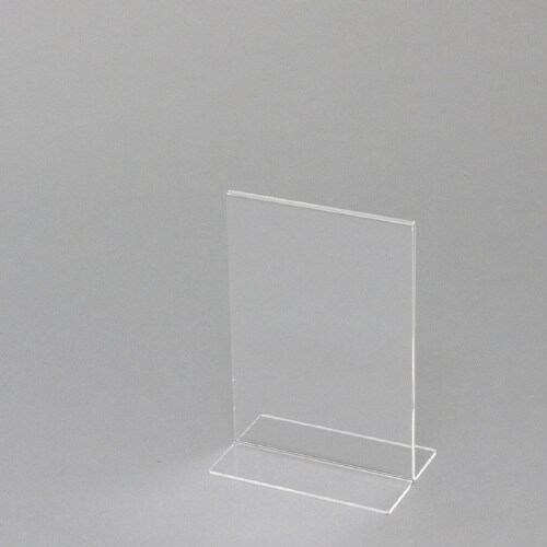 アクリルサインホルダー T字両面 A6 縦 12個