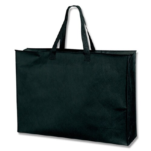 Fバッグ チャック付3L 黒 5枚×10束