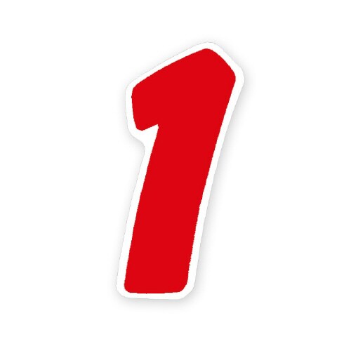 Nナンバーセルフ M No.1 赤 28枚×10束