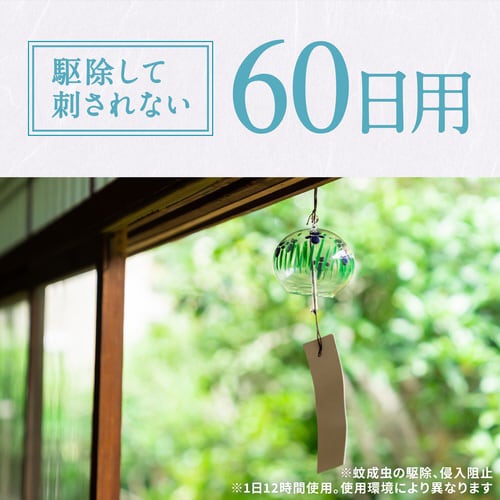 アースノーマット取替 60日用 無香料 3本×4