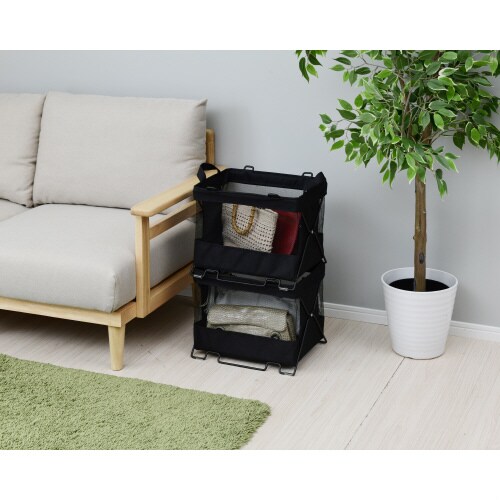 手荷物収納バスケットS スタッキング 6個セット