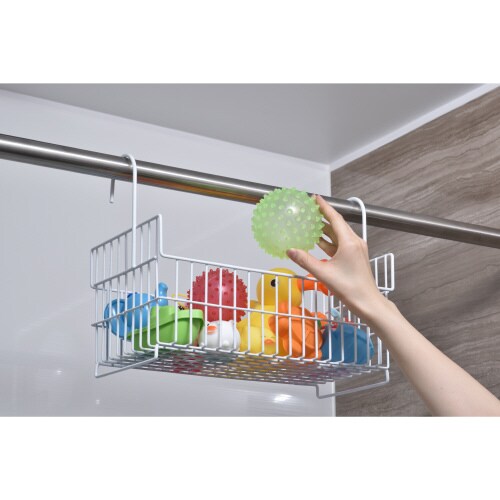 おもちゃバスケット ワイドホワイト