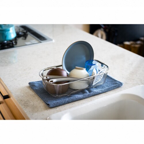 すっきり暮らす水切りかご深型日本製