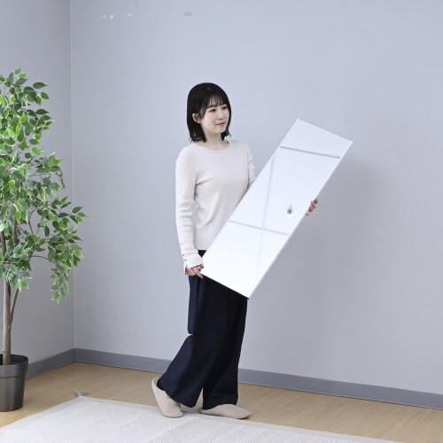 割れないフィルムミラー 30×90cm WH色