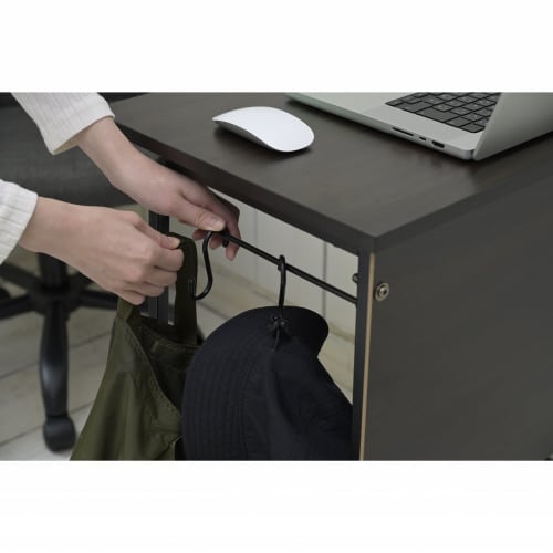 シンプルデスク ブラウン