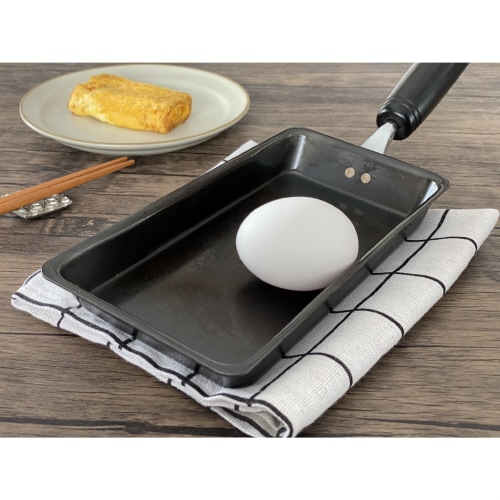 卵1個で!鉄の玉子焼き器日本製