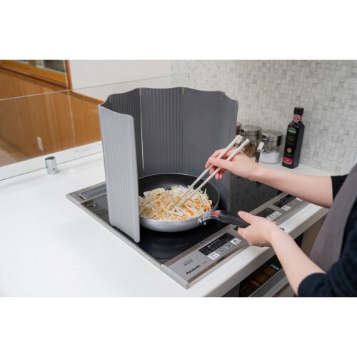すっきり暮らす油はねガードIH専用ダークグレー