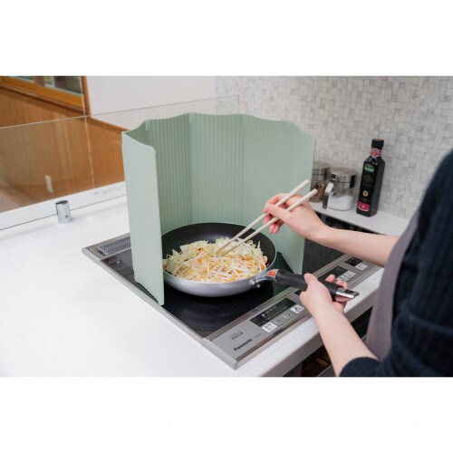 すっきり暮らす油はねガードIH専用グリーン