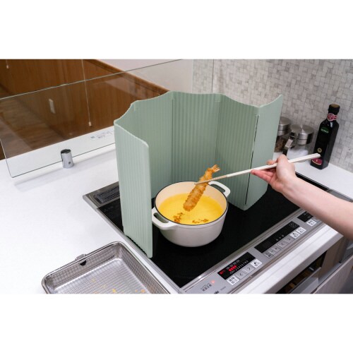 すっきり暮らす油はねガードIH専用グリーン