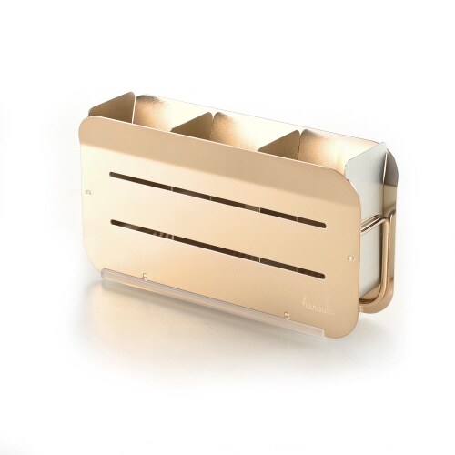 水切りラック横置きローズゴールド