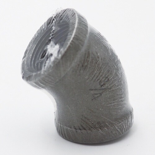 45°エルボ (黒継手)