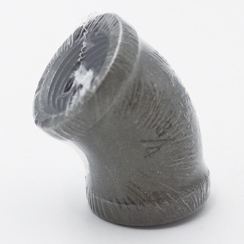 45°エルボ (黒継手)