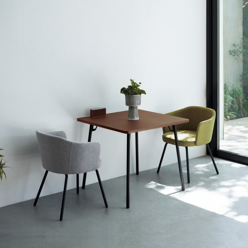 ハイスツール コーデ 固定脚(座回転)