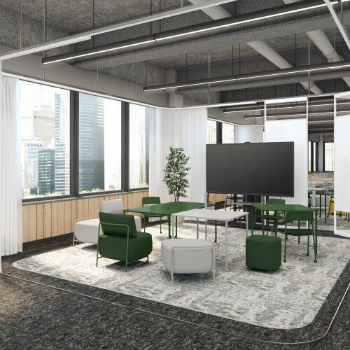 オフィスラウンジ エニーソファ スツール