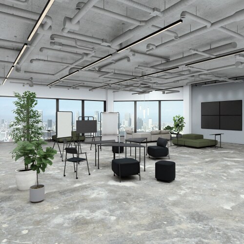 テーブル エニー 長方形 ミドルタイプ