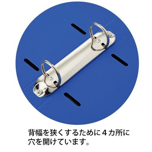 リングFスリムスタイル黄緑A4縦背幅33mm30冊