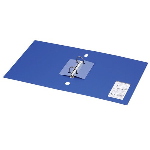 リングファイル<スリム>B6E・220青