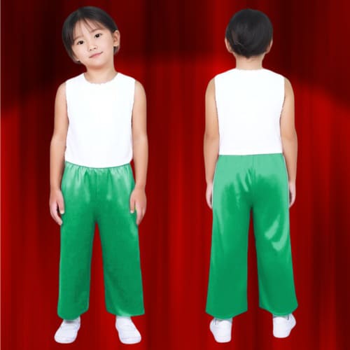 ソフトサテンズボン J 緑