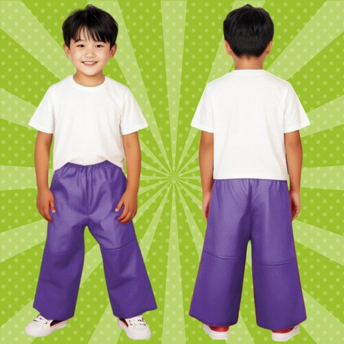 衣装ベース J ズボン 紫