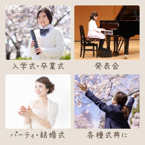 コサージュバッジ ピンク