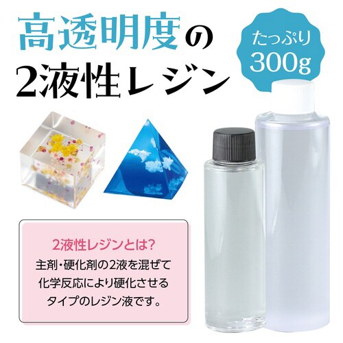 2液性レジン 300g