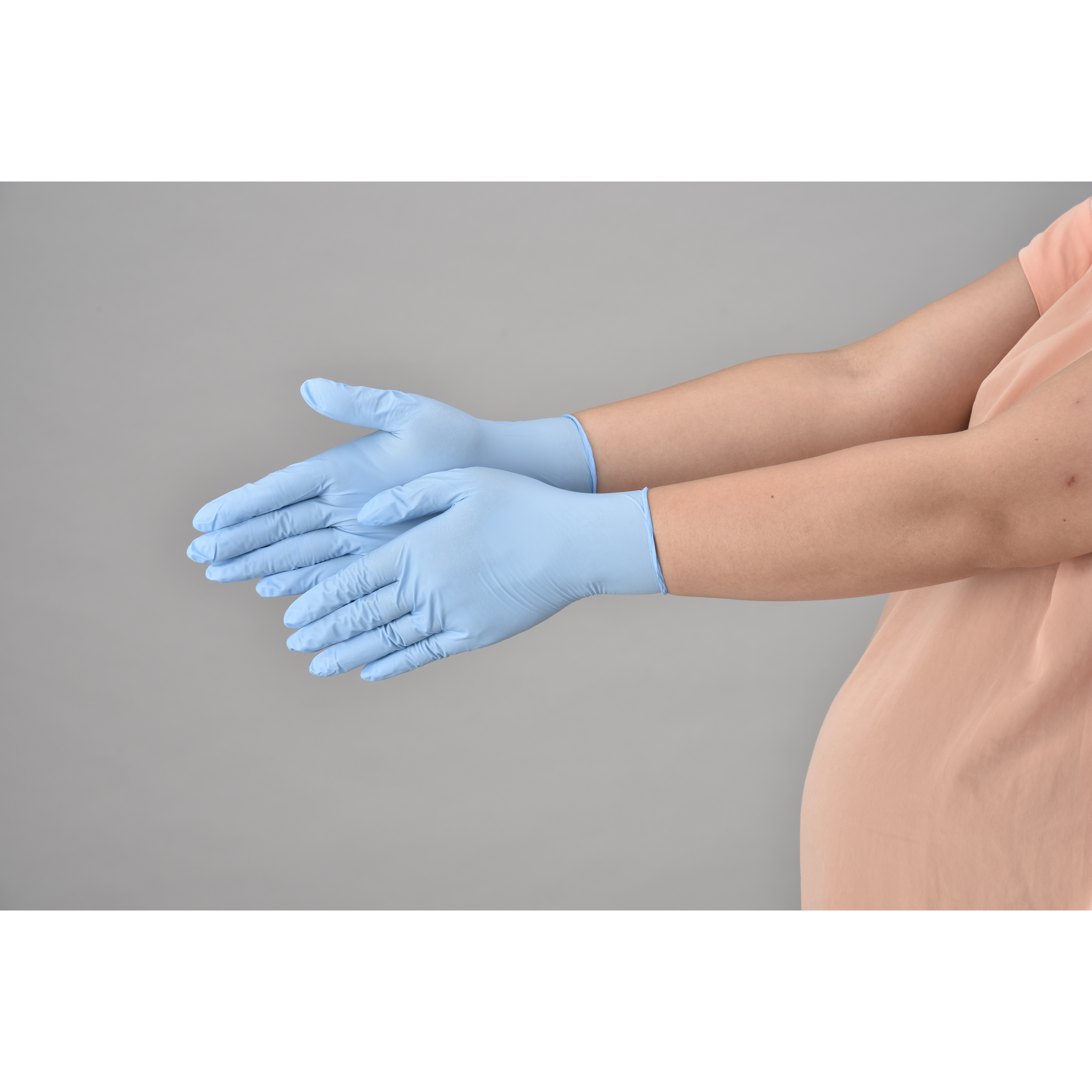 ニトリルトライエース 粉無 青L 200枚×20