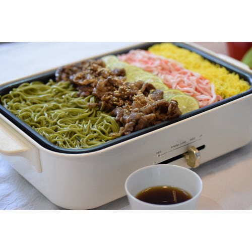 茂野製麺 味川柳ざる茶そば 200g×5袋