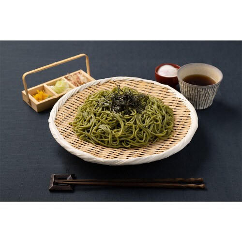 茂野製麺 味川柳ざる茶そば 200g×5袋