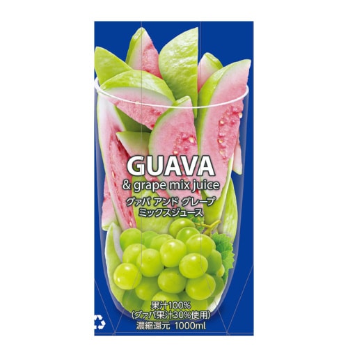 CHABAA100%ミックスジュース グァバ 6本