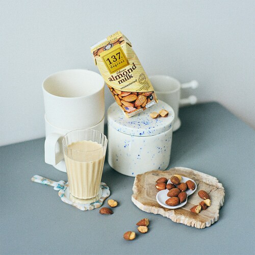 137degreesアーモンドミルク甘味不使用6本