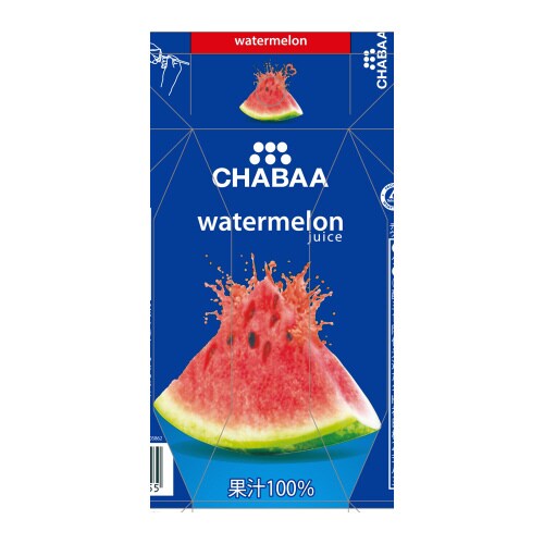 CHABAA100%ジュースウォーターメロン36本