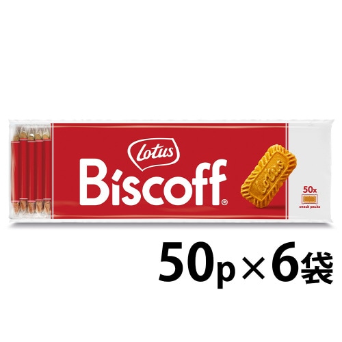 ロータスオリジナルカラメルビスケット50P×6袋