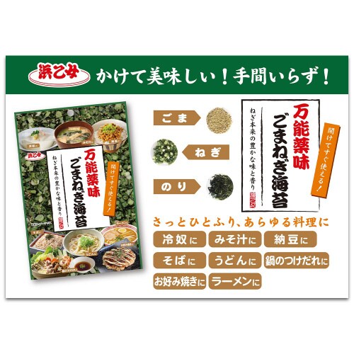 浜乙女 万能薬味 ごまねぎ海苔 10g×10個