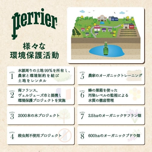 ペリエ 瓶 330ml×4本