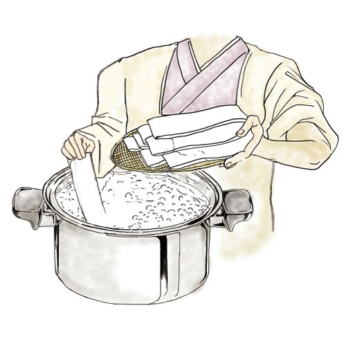 花山うどん 鬼ひも川3人前肉汁つゆ付420g×2個