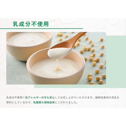 豆乳グルト(機能性表示食品) 400g×6個