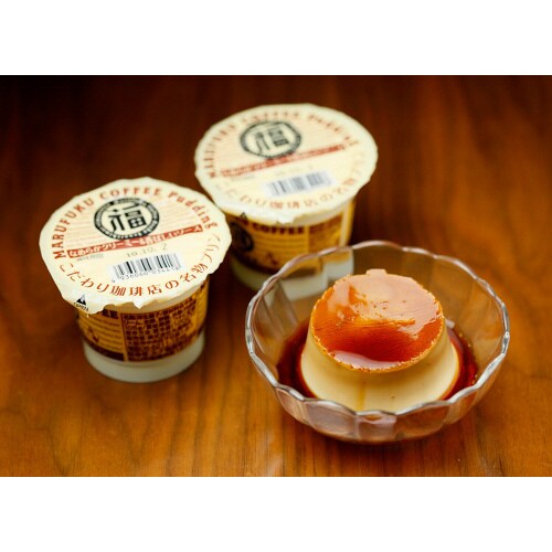 丸福珈琲店 名物プリンセット 1セット×1個