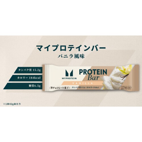 マイプロテインバー バニラ風味 36個