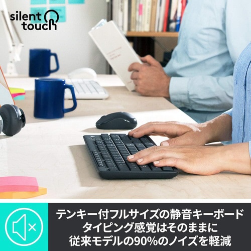 サイレント ワイヤレスキーボード K295 GP