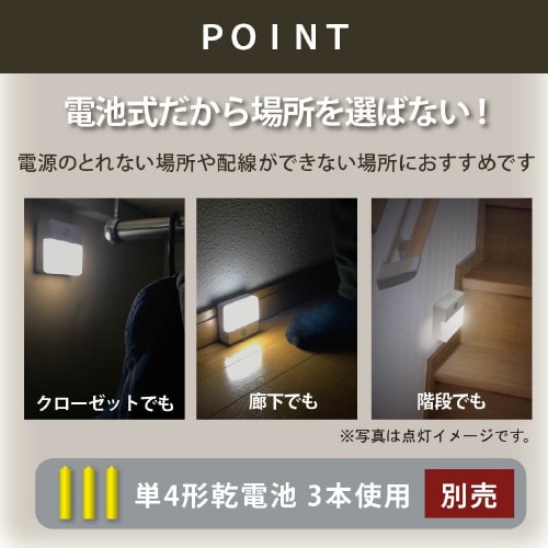 LEDナノライト NIT−BLA6JSQ−W