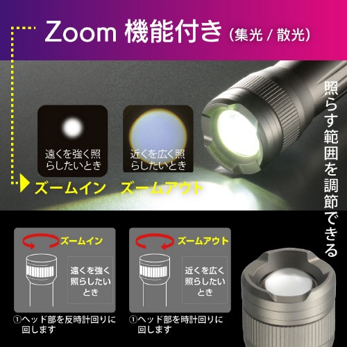 LEDズームライト LHA−Z45C5