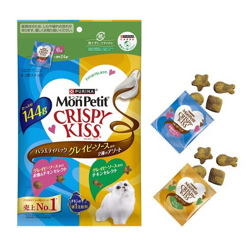 モンプチ クリスピーキッス バラエティパ